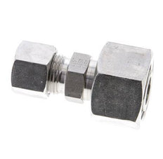 12S & 20S Stainless Steel Straight Cutting Fitting with Swivel 400 bar ISO 8434-1