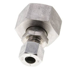 12S & 25S Stainless Steel Straight Cutting Fitting with Swivel 400 bar ISO 8434-1