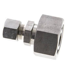 12S & 25S Stainless Steel Straight Cutting Fitting with Swivel 400 bar ISO 8434-1