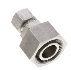 16S & 30S Stainless Steel Straight Cutting Fitting with Swivel 400 bar ISO 8434-1