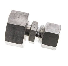 20S & 30S Stainless Steel Straight Cutting Fitting with Swivel 400 bar ISO 8434-1