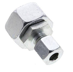 8L & 18L Zink plated Steel Straight Cutting Fitting with Swivel 315 bar NBR O-ring Sealing Cone ISO 8434-1