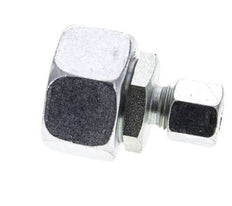 8L & 22L Zink plated Steel Straight Cutting Fitting with Swivel 160 bar NBR O-ring Sealing Cone ISO 8434-1