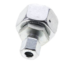 8L & 22L Zink plated Steel Straight Cutting Fitting with Swivel 160 bar NBR O-ring Sealing Cone ISO 8434-1