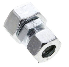18L & 28L Zink plated Steel Straight Cutting Fitting with Swivel 160 bar NBR O-ring Sealing Cone ISO 8434-1