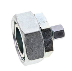 8L & 42L Zink plated Steel Straight Cutting Fitting with Swivel 160 bar NBR O-ring Sealing Cone ISO 8434-1