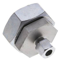 10L & 42L Zink plated Steel Straight Cutting Fitting with Swivel 160 bar NBR O-ring Sealing Cone ISO 8434-1