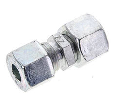 10S & 12S Zink plated Steel Straight Cutting Fitting with Swivel 630 bar NBR O-ring Sealing Cone ISO 8434-1