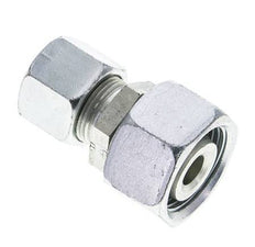 14S & 20S Zink plated Steel Straight Cutting Fitting with Swivel 400 bar NBR O-ring Sealing Cone ISO 8434-1