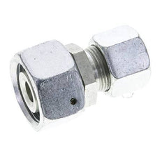 14S & 20S Zink plated Steel Straight Cutting Fitting with Swivel 400 bar NBR O-ring Sealing Cone ISO 8434-1