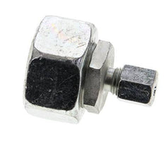 6S & 25S Zink plated Steel Straight Cutting Fitting with Swivel 400 bar NBR O-ring Sealing Cone ISO 8434-1