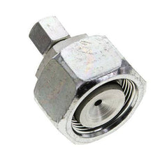 6S & 25S Zink plated Steel Straight Cutting Fitting with Swivel 400 bar NBR O-ring Sealing Cone ISO 8434-1