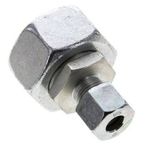 10S & 25S Zink plated Steel Straight Cutting Fitting with Swivel 400 bar NBR O-ring Sealing Cone ISO 8434-1