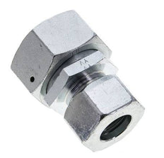 25S & 38S Zink plated Steel Straight Cutting Fitting with Swivel 315 bar NBR O-ring Sealing Cone ISO 8434-1