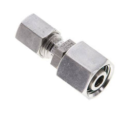 6L & 10L Stainless Steel Straight Cutting Fitting with Swivel 315 bar FKM O-ring Sealing Cone ISO 8434-1