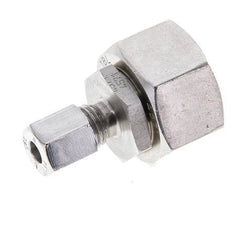 6L & 18L Stainless Steel Straight Cutting Fitting with Swivel 315 bar FKM O-ring Sealing Cone ISO 8434-1