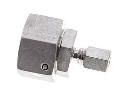 6L & 22L Stainless Steel Straight Cutting Fitting with Swivel 160 bar FKM O-ring Sealing Cone ISO 8434-1