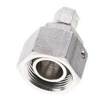 6L & 22L Stainless Steel Straight Cutting Fitting with Swivel 160 bar FKM O-ring Sealing Cone ISO 8434-1