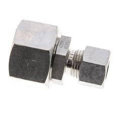12L & 22L Stainless Steel Straight Cutting Fitting with Swivel 160 bar FKM O-ring Sealing Cone ISO 8434-1