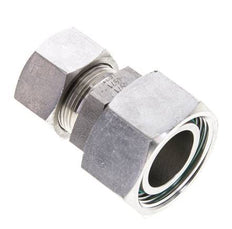 18L & 28L Stainless Steel Straight Cutting Fitting with Swivel 160 bar FKM O-ring Sealing Cone ISO 8434-1