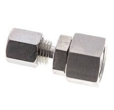 6S & 12S Stainless Steel Straight Cutting Fitting with Swivel 630 bar FKM O-ring Sealing Cone ISO 8434-1