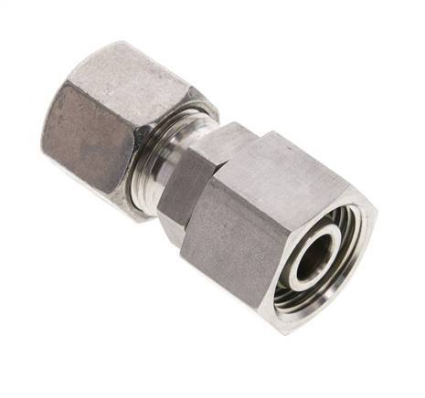 10S & 12S Stainless Steel Straight Cutting Fitting with Swivel 630 bar FKM O-ring Sealing Cone ISO 8434-1