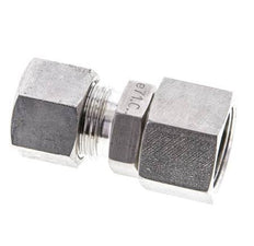 12S & 14S Stainless Steel Straight Cutting Fitting with Swivel 630 bar FKM O-ring Sealing Cone ISO 8434-1