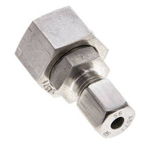 6S & 16S Stainless Steel Straight Cutting Fitting with Swivel 400 bar FKM O-ring Sealing Cone ISO 8434-1