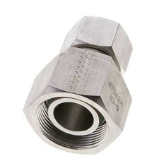 20S & 30S Stainless Steel Straight Cutting Fitting with Swivel 400 bar FKM O-ring Sealing Cone ISO 8434-1