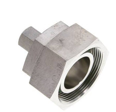 8S & 38S Stainless Steel Straight Cutting Fitting with Swivel 315 bar FKM O-ring Sealing Cone ISO 8434-1