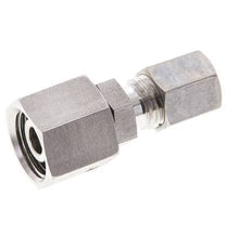 6L & 10L Stainless Steel Straight Compression Fitting with Swivel 315 bar FKM O-ring Sealing Cone ISO 8434-1