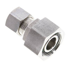 12L & 18L Stainless Steel Straight Compression Fitting with Swivel 315 bar FKM O-ring Sealing Cone ISO 8434-1