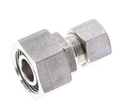 12L & 18L Stainless Steel Straight Compression Fitting with Swivel 315 bar FKM O-ring Sealing Cone ISO 8434-1