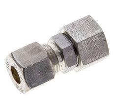 10S & 12S Stainless Steel Straight Compression Fitting with Swivel 400 bar FKM O-ring Sealing Cone ISO 8434-1