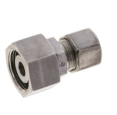 14S & 20S Stainless Steel Straight Compression Fitting with Swivel 250 bar FKM O-ring Sealing Cone ISO 8434-1