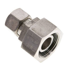 16S & 25S Stainless Steel Straight Compression Fitting with Swivel 250 bar FKM O-ring Sealing Cone ISO 8434-1
