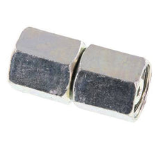 6L Verzinkt Stalen Rechte met Draaidoorvoer 315bar NBR O-ring en Afdichtconus ISO 8434-1