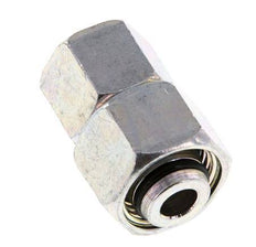 10L & 12L Verzinkt Stalen Rechte met Draaidoorvoer 315bar NBR O-ring en Afdichtconus ISO 8434-1