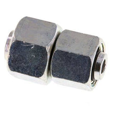 10L & 12L Verzinkt Stalen Rechte met Draaidoorvoer 315bar NBR O-ring en Afdichtconus ISO 8434-1