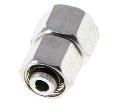 10L & 12L Verzinkt Stalen Rechte met Draaidoorvoer 315bar NBR O-ring en Afdichtconus ISO 8434-1