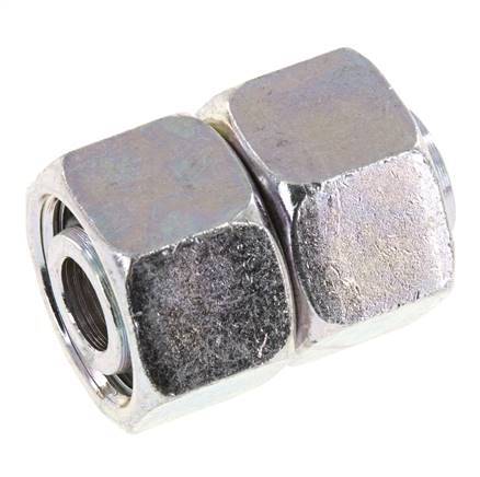15L Zink plated Steel Straight with Swivel 315 bar NBR O-ring Sealing Cone ISO 8434-1