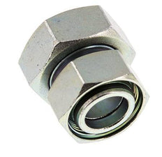 35L & 42L Verzinkt Stalen Rechte met Draaidoorvoer 160bar NBR O-ring en Afdichtconus ISO 8434-1