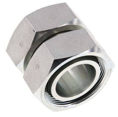 42L Zink plated Steel Straight with Swivel 160 bar NBR O-ring Sealing Cone ISO 8434-1