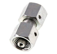 6S Zink plated Steel Straight with Swivel 630 bar NBR O-ring Sealing Cone ISO 8434-1