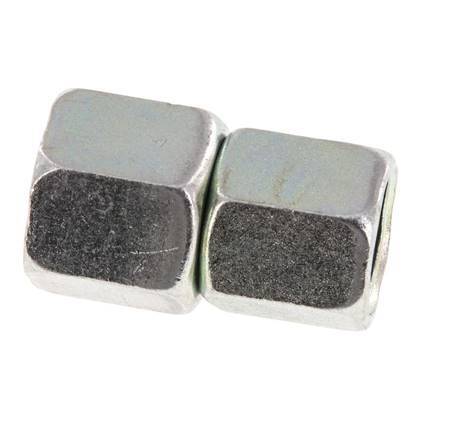 6S & 8S Verzinkt Stalen Rechte met Draaidoorvoer 630bar NBR O-ring en Afdichtconus ISO 8434-1