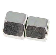 6S & 8S Verzinkt Stalen Rechte met Draaidoorvoer 630bar NBR O-ring en Afdichtconus ISO 8434-1