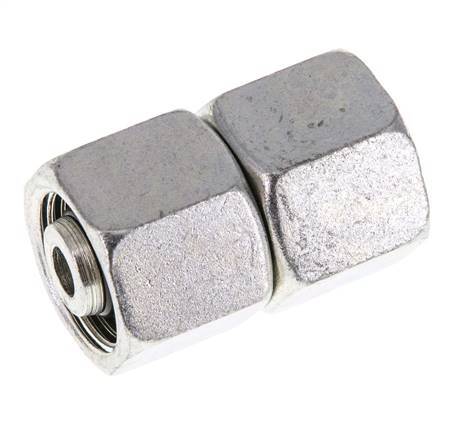 10S Verzinkt Stalen Rechte met Draaidoorvoer 630bar NBR O-ring en Afdichtconus ISO 8434-1