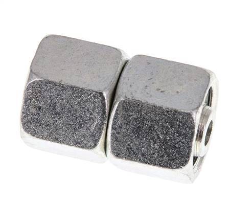 10S Verzinkt Stalen Rechte met Draaidoorvoer 630bar NBR O-ring en Afdichtconus ISO 8434-1