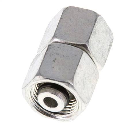 10S Verzinkt Stalen Rechte met Draaidoorvoer 630bar NBR O-ring en Afdichtconus ISO 8434-1