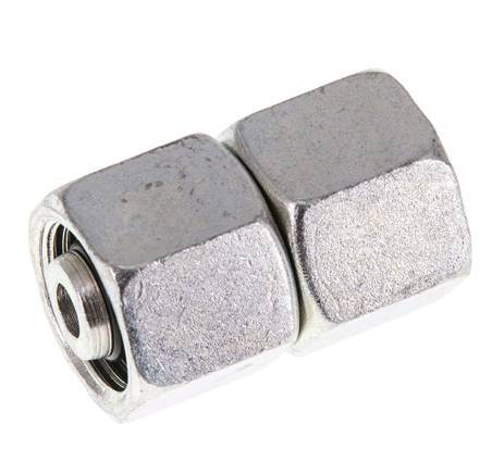 10S Verzinkt Stalen Rechte met Draaidoorvoer 630bar NBR O-ring en Afdichtconus ISO 8434-1